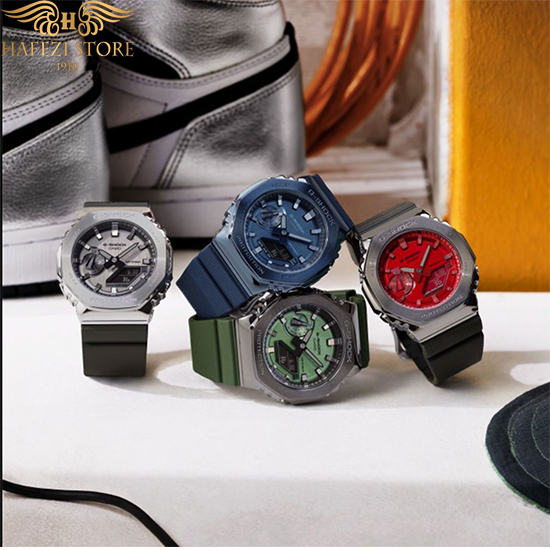 ساعت مردانه کاسیو جی شاک مدل GM-2100B-3A