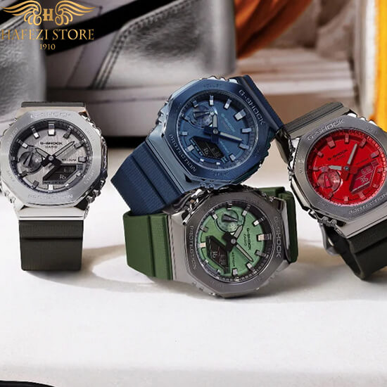 ساعت مردانه کاسیو جی شاک مدل GM-2100N-2A