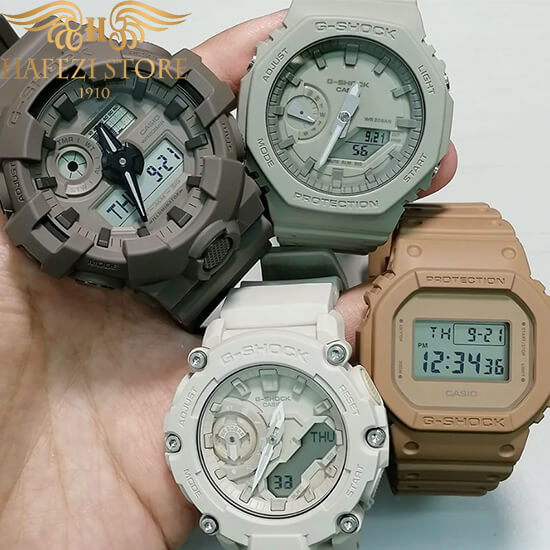 ساعت مردانه کاسیو جی شاک مدل GA-2100NC-3A