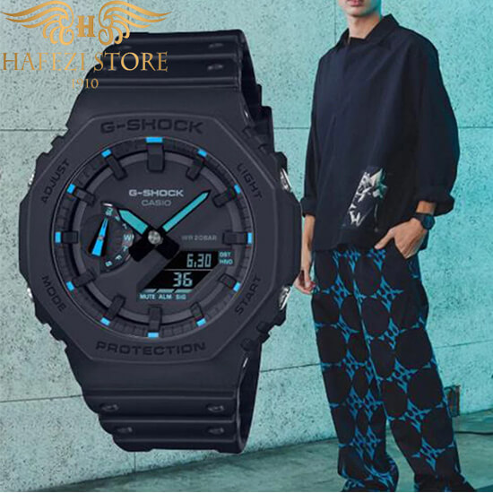 ساعت مردانه کاسیو جی شاک مدل GA-2100-1A2