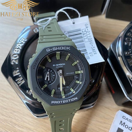 ساعت مردانه کاسیو جی شاک مدل GA-2110SU-3A