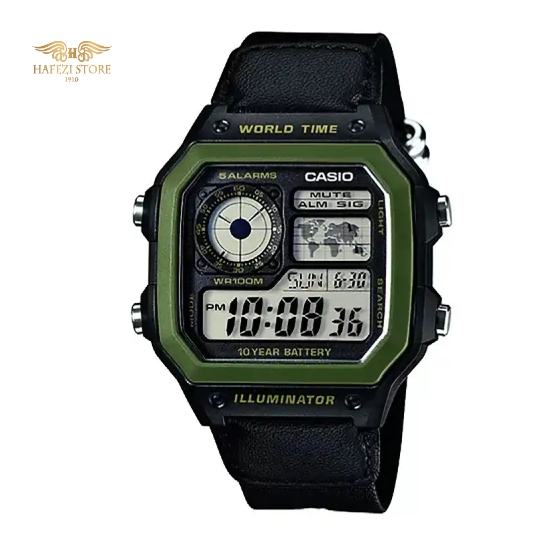 ساعت مردانه کاسیو مدل AE1200WHB-1B