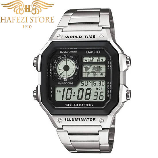 ساعت مردانه کاسیو مدل AE1200WHD-1A