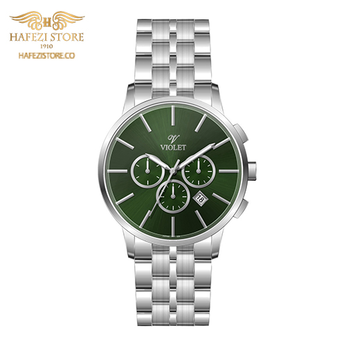 ساعت مچی مردانه ویولت مدل 0595metal سبز