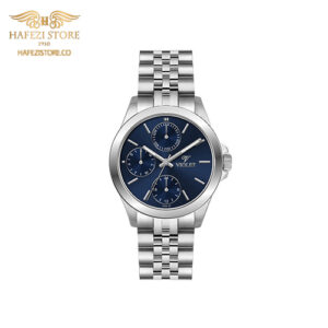 ساعت مچی زنانه ویولت مدل 0566metal نقره ای - صفحه سورمه ای