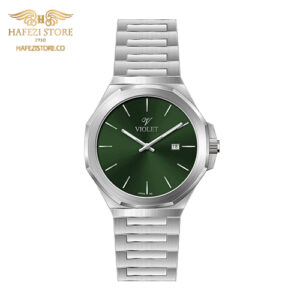 ساعت مچی مردانه ویولت مدل 0623metal سبز