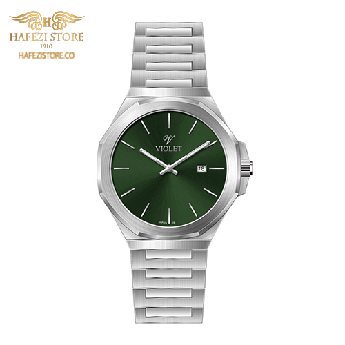 ساعت مچی مردانه ویولت مدل 0623metal سبز