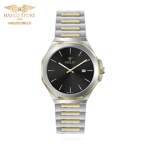 ساعت مچی مردانه ویولت مدل 0623/2metal طلایی