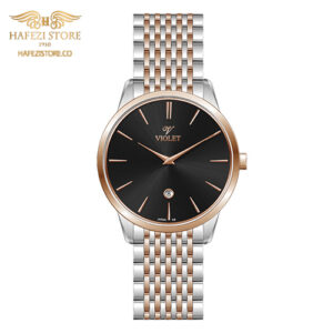 ساعت مچی مردانه ویولت مدل 0639/2metal رزگلد