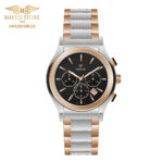 ساعت مچی مردانه ویولت مدل 0564/2metal رزگلد - صفحه مشکی