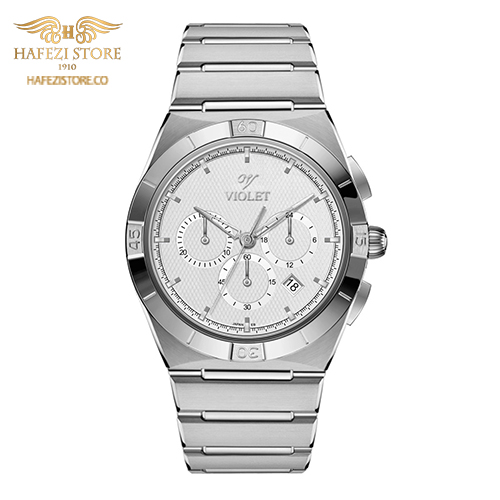 ساعت مچی مردانه ویولت مدل 0602metal نقره ای