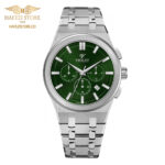 ساعت مچی مردانه ویولت مدل 0602metal نقره ای - صفحه سبز