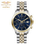 ساعت مچی مردانه ویولت مدل 0566/2metal طلایی - صفحه سورمه ای