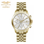 ساعت مچی مردانه ویولت مدل 0566/2metal طلایی - صفحه سفید