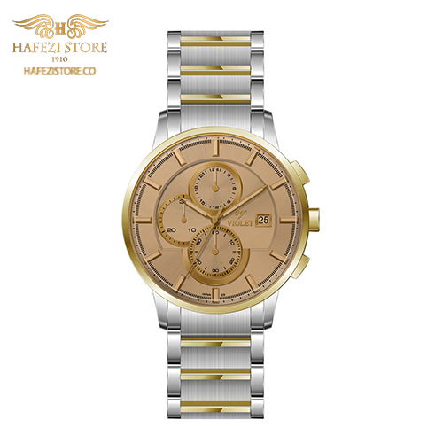 ساعت مچی مردانه ویولت مدل 0585/2metal طلایی