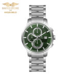 ساعت مچی مردانه ویولت مدل 0585metal نقره ای - صفحه سبز