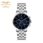 ساعت مچی مردانه ویولت مدل 0584metal نقره ای - صفحه سورمه ای