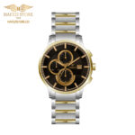 ساعت مچی مردانه ویولت مدل 0585/2metal طلایی - صفحه مشکی