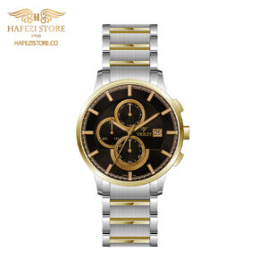 ساعت مچی مردانه ویولت مدل 0585/2metal طلایی - صفحه مشکی