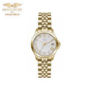 ساعت مچی زنانه ویولت مدل 0571/2metal طلایی - صفحه سفید