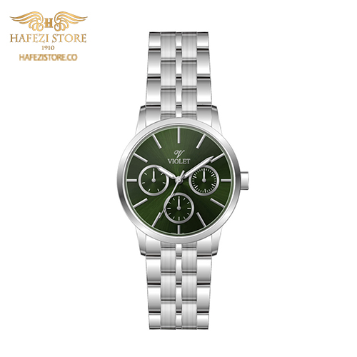 ساعت مچی زنانه ویولت مدل 0595metal سبز