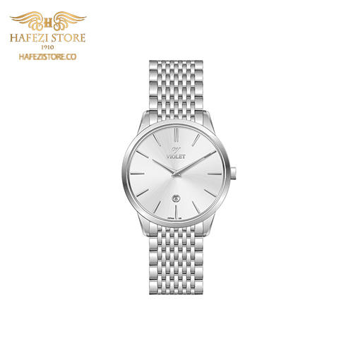 ساعت مچی زنانه ویولت مدل 0639metal نقره ای