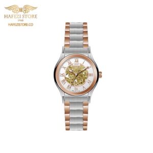 ساعت مچی مردانه ویولت اتوماتیک مدل 0562/2metal رزگلد - صفحه سفید