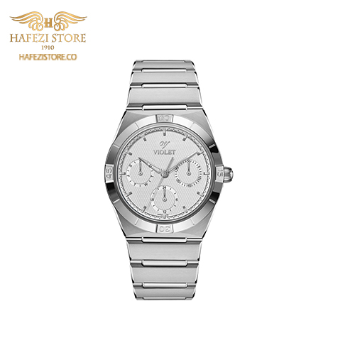 ساعت مچی زنانه ویولت مدل 0602metal نقره ای