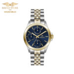 ساعت مچی زنانه ویولت مدل 0566/2metal طلایی - صفحه سورمه ای