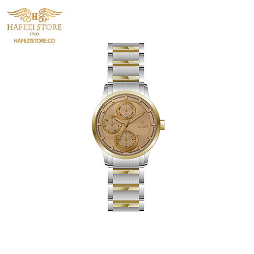 ساعت مچی زنانه ویولت مدل 0585/2metal طلایی