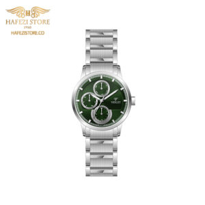 ساعت مچی زنانه ویولت مدل 0585metal نقره ای - صفحه سبز