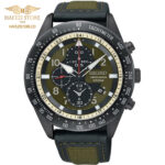 مردانه اسپرت بند چرم طبیعی با روکش پارچه تولید محدود کرونوگراف نمایش تاریخ سرعت سنج تولید محدود سرعت سنج (تاچیمتر) کورنوگراف چرمی چند عقربه (چند موتور) شب نما تقویم کوارتز شنا اسپرت مردانه مقاوم در برابر آب تا 100 متر (غواصی کم عمق) اصالت کشور ژاپن