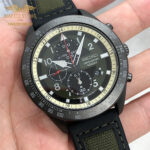 مردانه اسپرت بند چرم طبیعی با روکش پارچه تولید محدود کرونوگراف نمایش تاریخ سرعت سنج تولید محدود سرعت سنج (تاچیمتر) کورنوگراف چرمی چند عقربه (چند موتور) شب نما تقویم کوارتز شنا اسپرت مردانه مقاوم در برابر آب تا 100 متر (غواصی کم عمق) اصالت کشور ژاپن