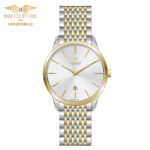 ساعت مچی مردانه ویولت مدل 0639/2metal طلایی - نقره ای ، صفحه سفید