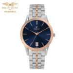 ساعت مچی مردانه ویولت مدل 0640/2metal رزگلد-نقره ای ، صفحه سورمه ای