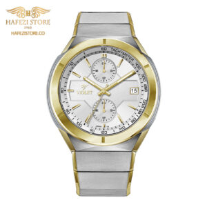 ساعت مچی مردانه ویولت مدل 0634/2metal طلایی - نقره ای